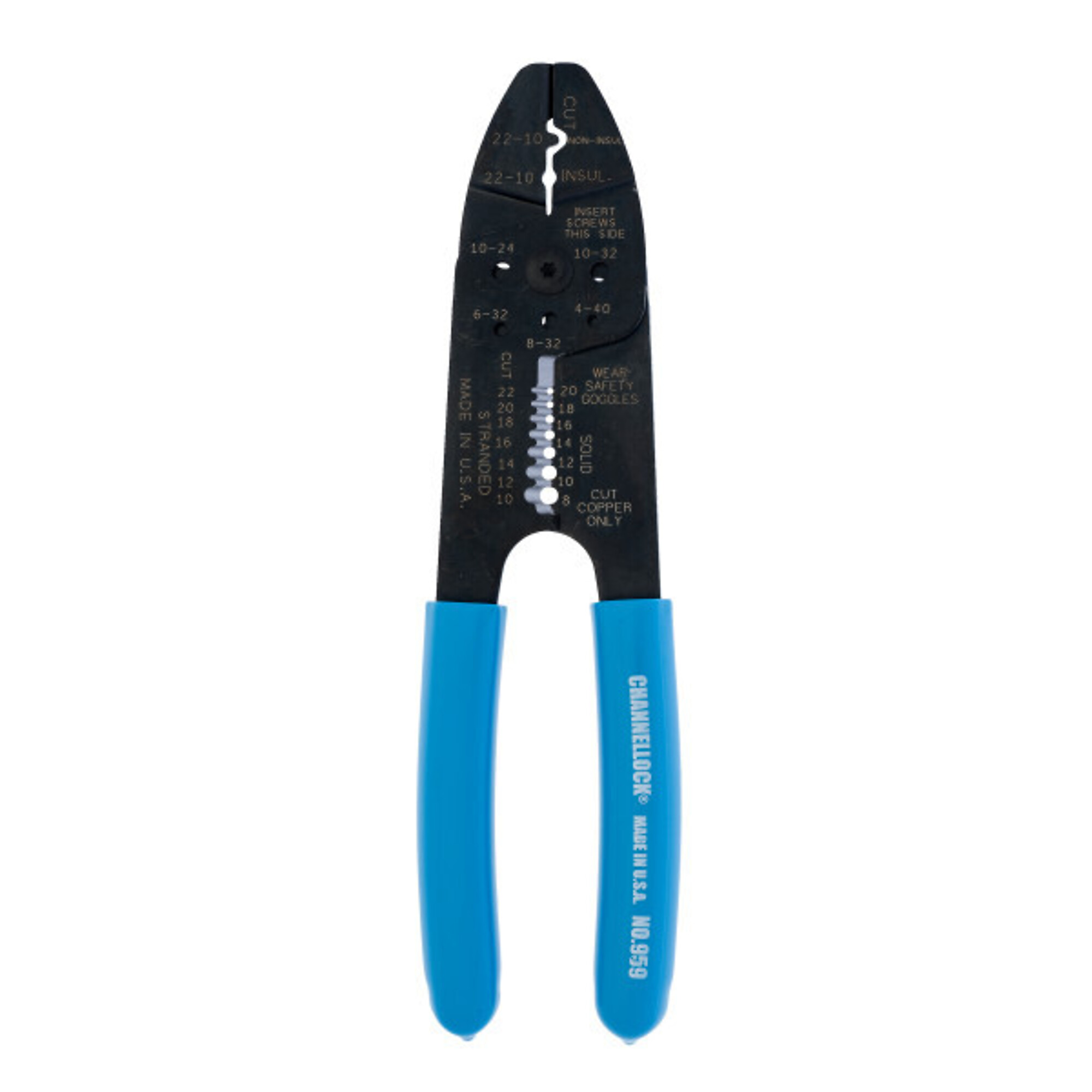 Channellock Wire Stripper, 8in., Model# 959